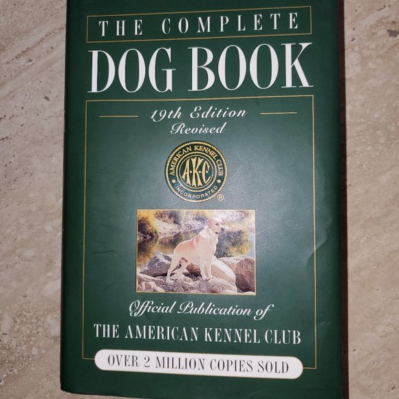 Amer Kennel Complete Dog Book - Picture 1 of 4